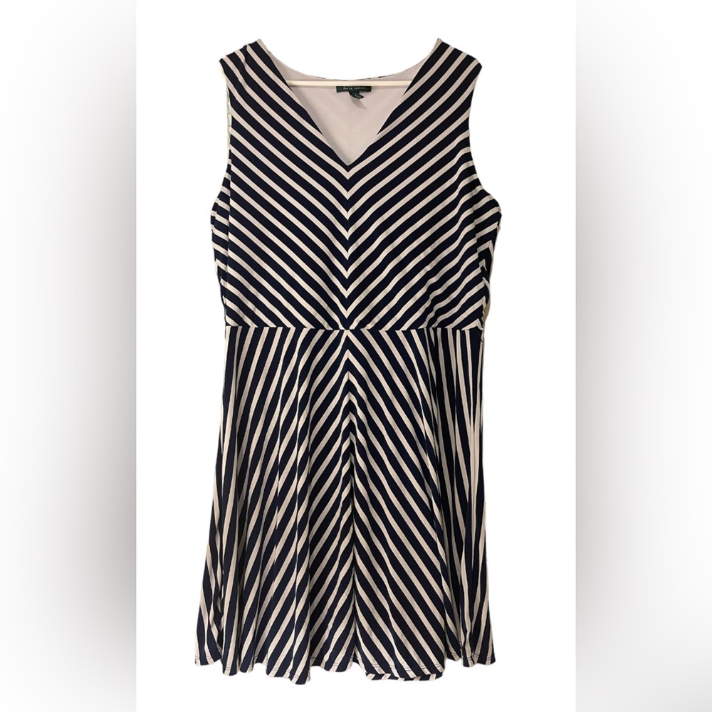 Ralph Lauren sleeveless V-neck midi dress Size 2X